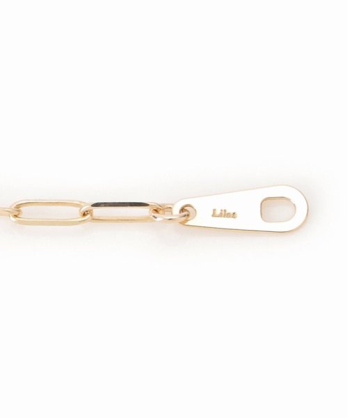 Lilas(リラ)/ペーパークリップチェーン60cmネックレス K10/img12