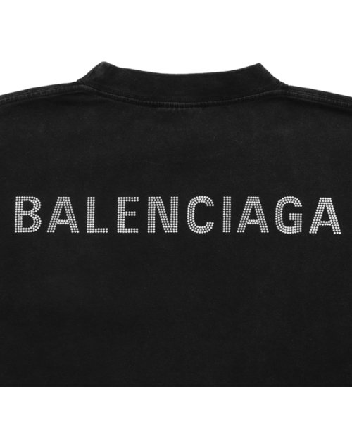 BALENCIAGA(バレンシアガ)/バレンシアガ Tシャツ カットソー ブラック シルバー メンズ BALENCIAGA 641675 tnvu3 1073/img06