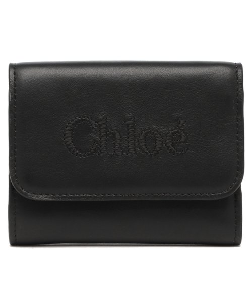 Chloe(クロエ)/クロエ 三つ折り財布 クロエセンス ミニ財布 ブラック レディース CHLOE CHC23AP874I10 001/img05