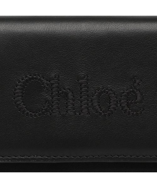 Chloe(クロエ)/クロエ 三つ折り財布 クロエセンス ミニ財布 ブラック レディース CHLOE CHC23AP874I10 001/img06