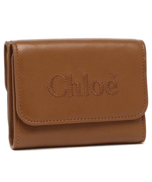 Chloe(クロエ)/クロエ 三つ折り財布 クロエセンス ミニ財布 ブラウン レディース CHLOE CHC23AP874I10 247/img01