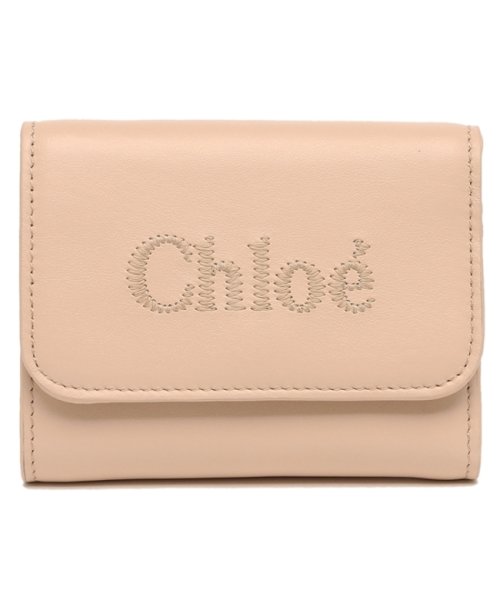 Chloe(クロエ)/クロエ 三つ折り財布 クロエセンス ミニ財布 ベージュ レディース CHLOE CHC23AP874I10 6J5/img05