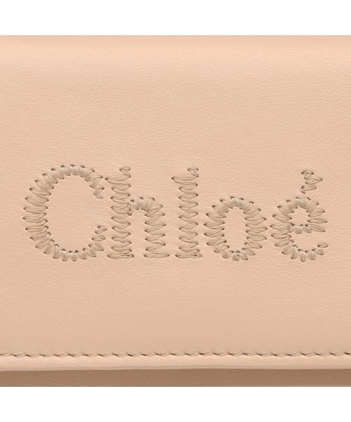 Chloe(クロエ)/クロエ 三つ折り財布 クロエセンス ミニ財布 ベージュ レディース CHLOE CHC23AP874I10 6J5/img06