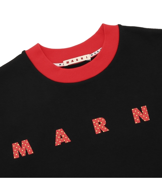 お値下げしました。MARNI コットンクルーネックロゴスウェット