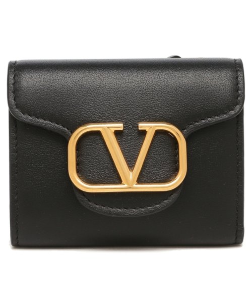 Valentino Garavani(ヴァレンティノ ガラヴァーニ)/ヴァレンティノ 二つ折り財布 ロコ フレンチ ミニ財布 ブラック レディース VALENTINO GARAVANI 3W2P0Y62 ZXL 0NO/img05