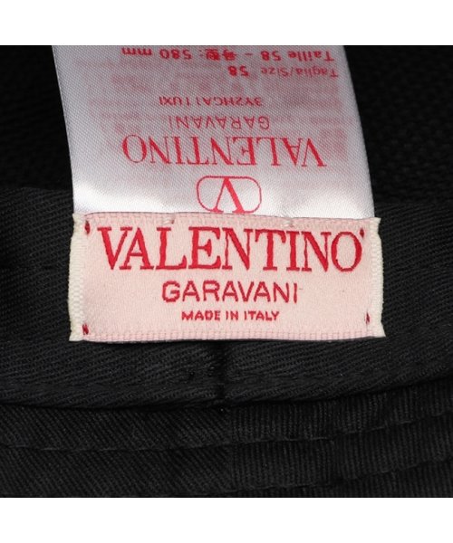 Valentino Garavani(ヴァレンティノ ガラヴァーニ)/ヴァレンティノ 帽子 ロゴ バケットハット ブラック メンズ レディース ユニセックス VALENTINO GARAVANI 3Y2HGA11 UXI 0NI/img08