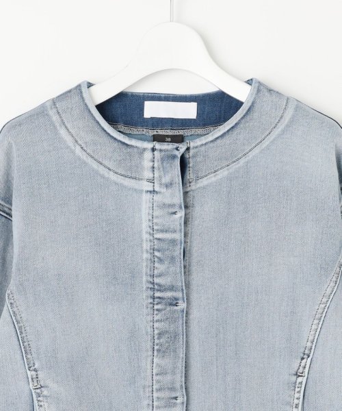 【洗える】ウスカルデニム ジャケット 