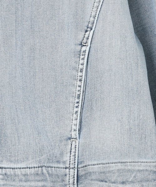 【洗える】ウスカルデニム ジャケット 