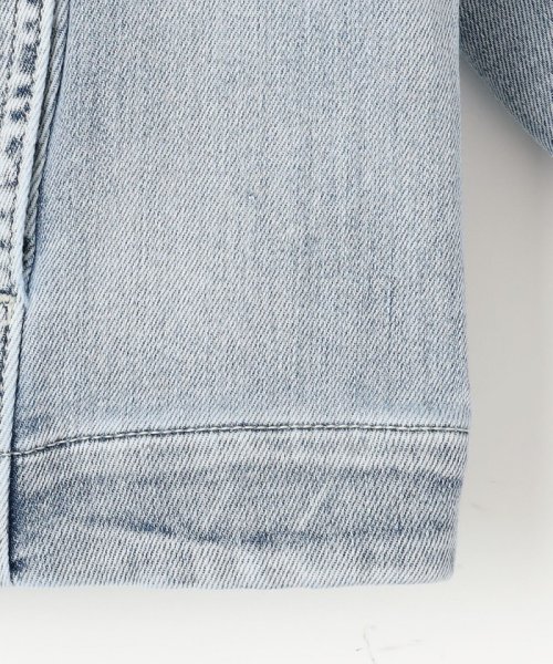 【洗える】ウスカルデニム ジャケット 