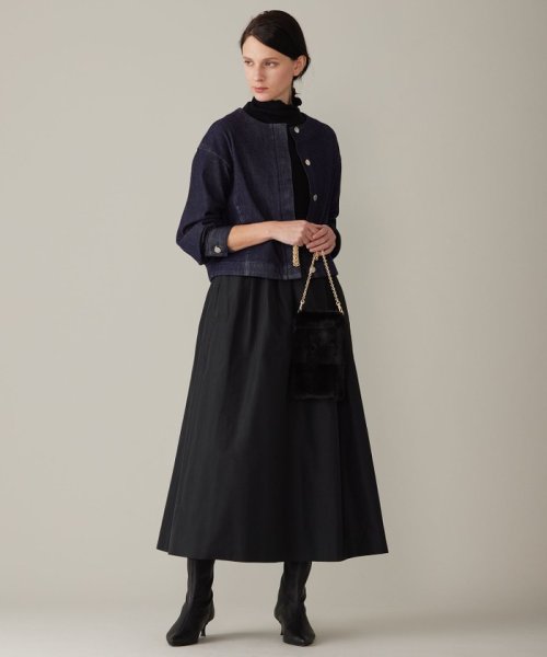 【洗える】ウスカルデニム ジャケット 