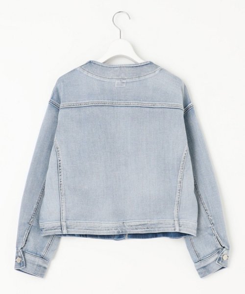 【洗える】ウスカルデニム ジャケット 