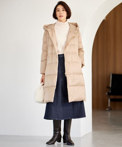 【洗える】ウスカルデニム スカート 