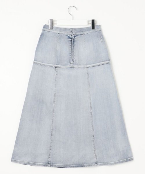 【洗える】ウスカルデニム スカート 