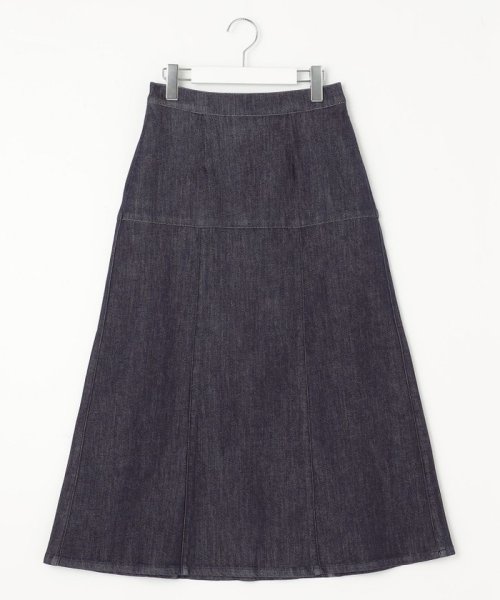 【洗える】ウスカルデニム スカート 
