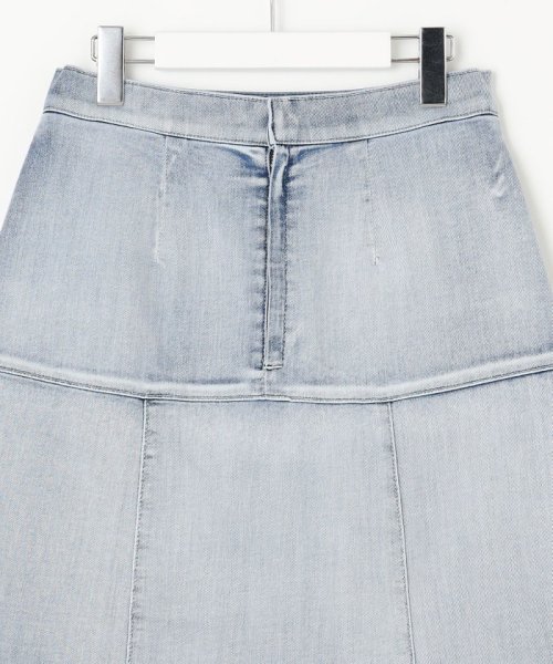 【洗える】ウスカルデニム スカート 