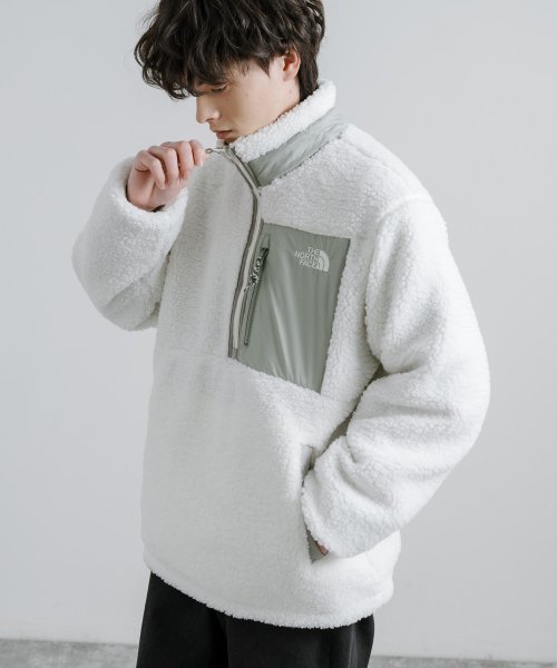 Rocky Monroe(ロッキーモンロー)/THE NORTH FACE ノースフェイス 韓国 ボアジャケット リバーシブル メンズ レディース アウター アノラックパーカー フリース ブルゾン ハーフジ/img03