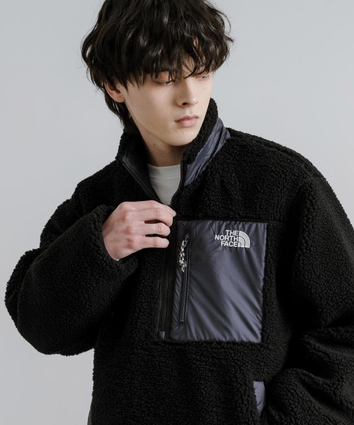 Rocky Monroe(ロッキーモンロー)/THE NORTH FACE ノースフェイス 韓国 ボアジャケット リバーシブル メンズ レディース アウター アノラックパーカー フリース ブルゾン ハーフジ/img07