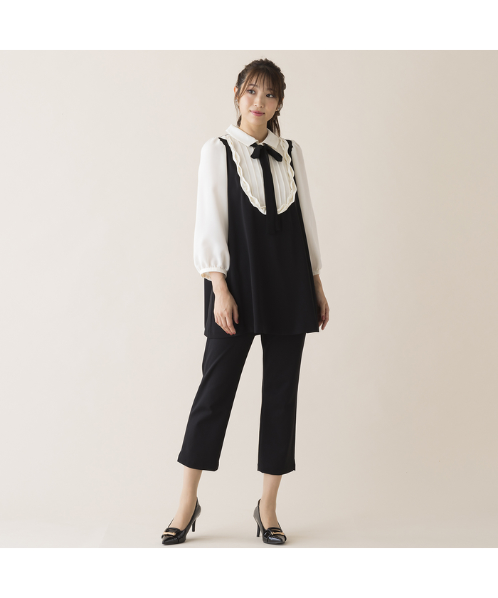 RoseTiara ヨーク切り替えチュニック サイズ42 91cd011-90691-03b.jpg