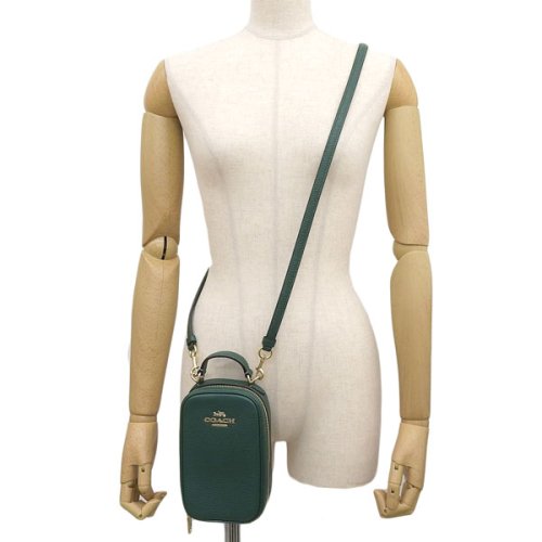 COACH コーチ EVA PHONE CROSS BODY エヴァ フォーン クロスボディ 斜めがけ ショルダー バッグ レザー 