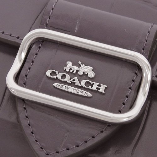 COACH(コーチ)/COACH コーチ SMALL MORGAN WALLET スモール モーガン クロコ 二つ折り 財布 レザー/img05