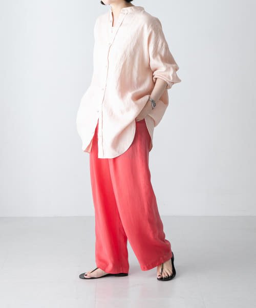 『ユニセックス』リネンビッグシャツ PAYDAY /ペイデイ　別注PAYDAY刺繍SHIRT N1571793131(12155円)