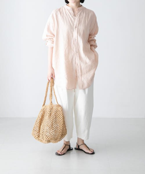 『ユニセックス』リネンビッグシャツ PAYDAY /ペイデイ　別注PAYDAY刺繍SHIRT N1571793131(12155円)