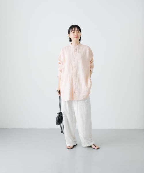 『ユニセックス』リネンビッグシャツ PAYDAY /ペイデイ　別注PAYDAY刺繍SHIRT N1571793131(12155円)