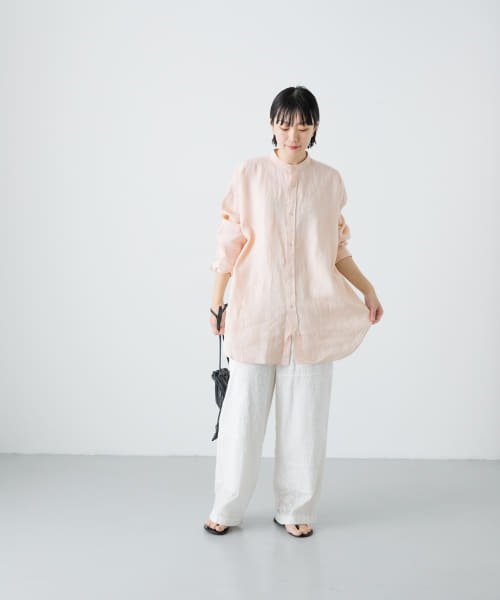 『ユニセックス』リネンビッグシャツ PAYDAY /ペイデイ　別注PAYDAY刺繍SHIRT N1571793131(12155円)