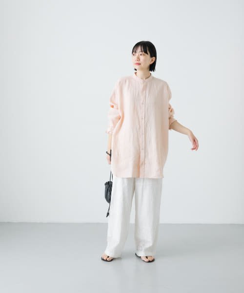 『ユニセックス』リネンビッグシャツ PAYDAY /ペイデイ　別注PAYDAY刺繍SHIRT N1571793131(12155円)