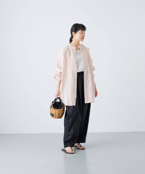 『ユニセックス』リネンビッグシャツ PAYDAY /ペイデイ　別注PAYDAY刺繍SHIRT N1571793131(12155円)