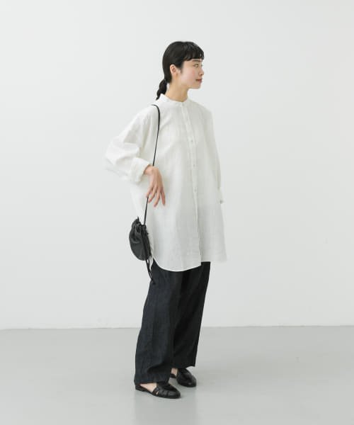 『ユニセックス』リネンビッグシャツ PAYDAY /ペイデイ　別注PAYDAY刺繍SHIRT N1571793131(12155円)