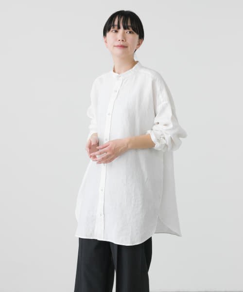 KAGURE(かぐれ)/『ユニセックス』リネンビッグシャツ/img29