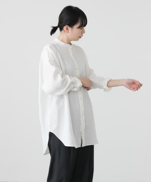 『ユニセックス』リネンビッグシャツ PAYDAY /ペイデイ　別注PAYDAY刺繍SHIRT N1571793131(12155円)