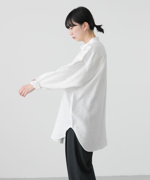 KAGURE(かぐれ)/『ユニセックス』リネンビッグシャツ/img36