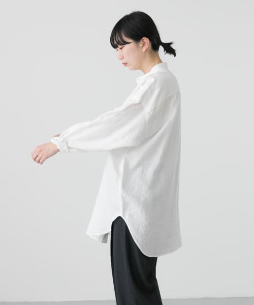 『ユニセックス』リネンビッグシャツ PAYDAY /ペイデイ　別注PAYDAY刺繍SHIRT N1571793131(12155円)