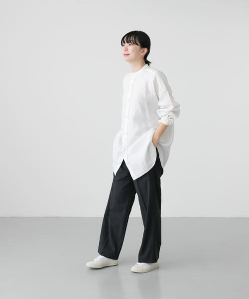 『ユニセックス』リネンビッグシャツ PAYDAY /ペイデイ　別注PAYDAY刺繍SHIRT N1571793131(12155円)