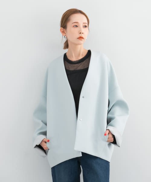 ELENDEEK　FORM SHORT COAT SHORT