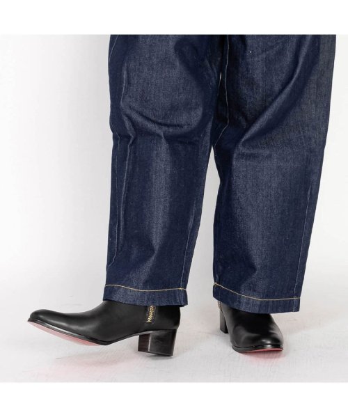 SVEC(シュベック)/ヒールブーツ メンズ ブーツ サイドジップ ショートブーツ ブランド endevice エンデバイス エンデヴァイス モード シンプル  背が高くなる  革靴/img26