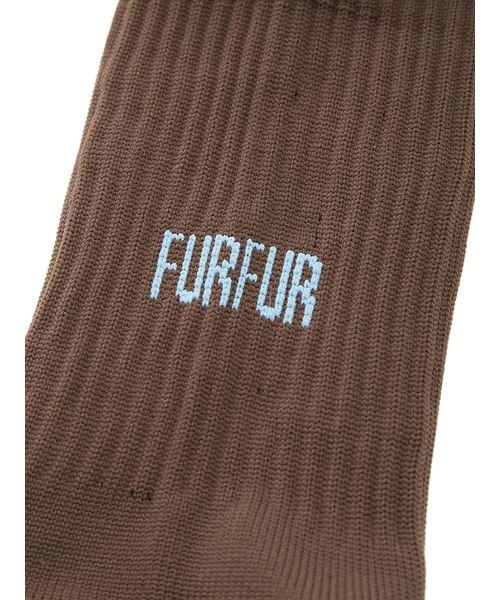 FURFUR(FURFUR)/ロゴ入りリブソックス/img18