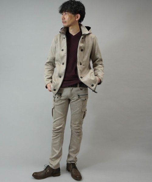 ムラプリントスウェードポンチ多ポケットカーゴ ムラプリントスウェードポンチ多ポケットカーゴ ムラプリントスウェードポンチ多ポケットカーゴ O1571666639(12012円)