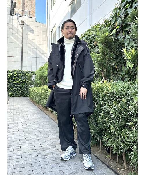 ラブレス LOVELESS ピーコート ロングコート ダブル ブラック 黒