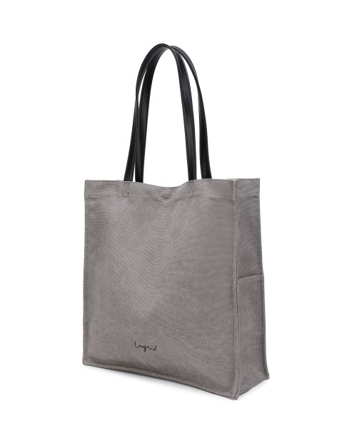 UNGRID bag(アングリッド　バッグ)/ウォッシュド　コットンキャンバス　ラージトートバッグ/img27
