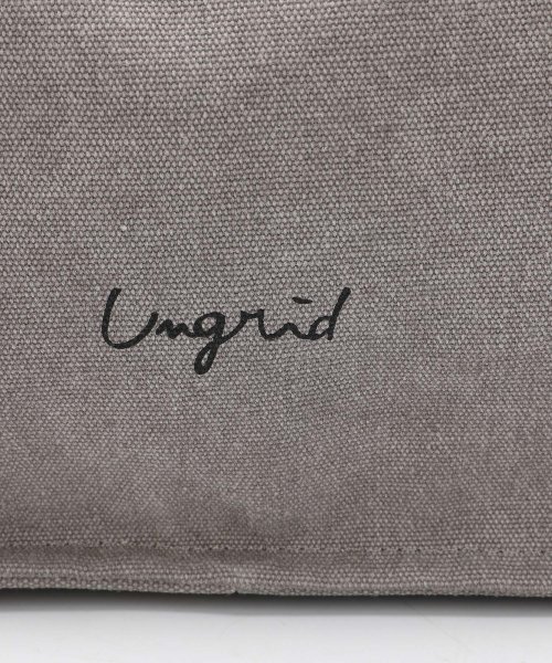 UNGRID bag(アングリッド　バッグ)/ウォッシュド　コットンキャンバス　ラージトートバッグ/img29