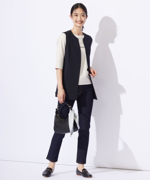 J.PRESS LADIES（LARGE SIZE）(J．プレス　レディス（大きいサイズ）)/【洗える】BASIC STRETCH DENIM スキニー パンツ/img37