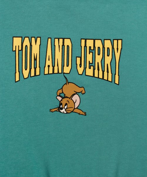 ALWAYS GOOD TIME NEW BASIC STORE(オールウェイグッドタイムニューベーシックストア)/【TOM & JERRY/トムとジェリー】裏毛ワイドドロップ型クルートレーナー/img02