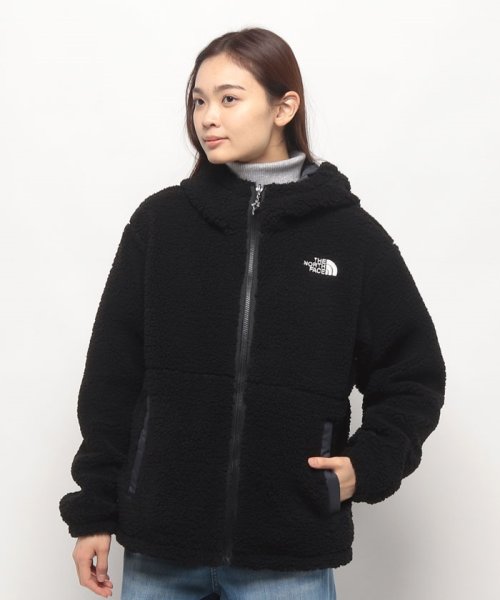 【THE NORTH FACE / ザ・ノースフェイス】FLEECE HOODIE NJ4FP57 リバーシブル ボア フリース フーディーパーカー アウター THE NORTH FACE ノースフェイス