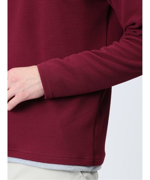 ふくれワッフル フェイクキーネック長袖Tシャツ メンズ Tシャツ カットソー カジュアル インナー ビジネス ギフト プレゼント 人気・おすすめ｜使いやすい・旅行におすすめ 品質保証 全国発送 正規品・日本国内発送・安心保証付き