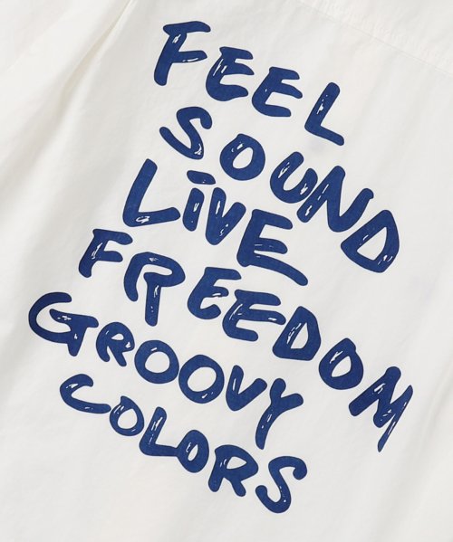 GROOVY COLORS(グルービーカラーズ)/ダンプバンドカラーBIGシャツ/img14