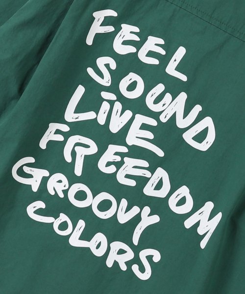 GROOVY COLORS(グルービーカラーズ)/ダンプバンドカラーBIGシャツ/img15