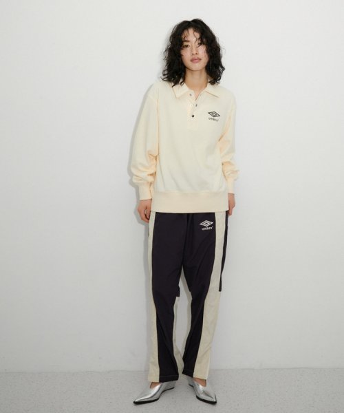 ADAM ET ROPE'(アダム　エ　ロペ)/【UMBRO for ADAM ET ROPE'】COLLARED SWEAT PO/img25